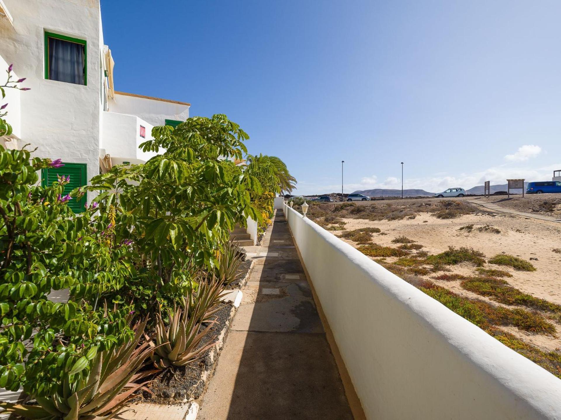 Apartamento Nire Lula En La Misma Playa Cotillo エクステリア 写真